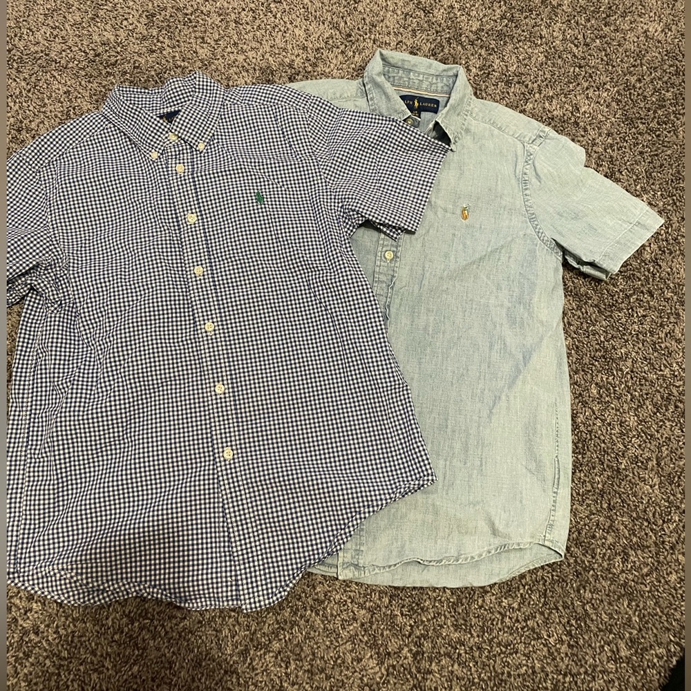 Ralph Lauren Polo Button up short sleeve